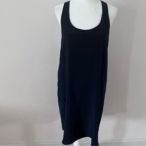 Club Monaco Navy Sleeveless Silk Slip Dress |Size 4|